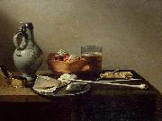 Pieter Claesz Tobacco Pipes and a Brazier oil on canvas